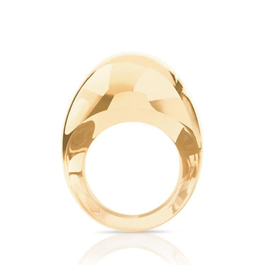 Cabochon Gold Luster Ring