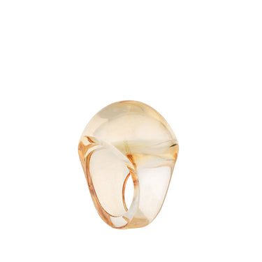 Cabochon Gold Luster Ring