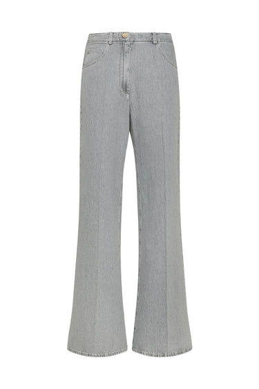 grey denim pants