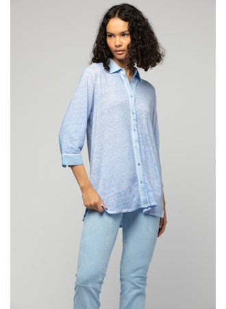 Linen Button Down