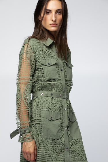 Robe Chemise Broderie Anglaise