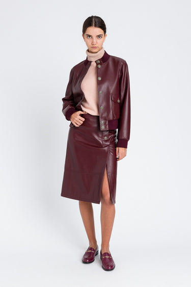 The Bordeaux Command Skirt