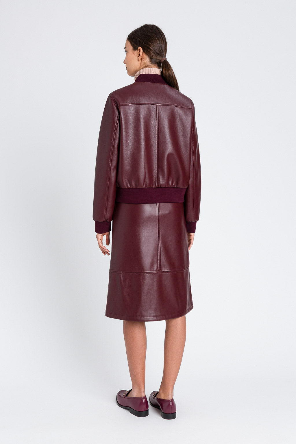 The Bordeaux Command Skirt