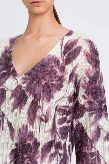 Deep Plum Floral