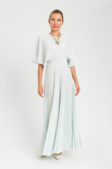 The Celeste Pleated Midi Dress