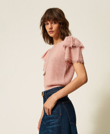 Pink Puff Sleeve