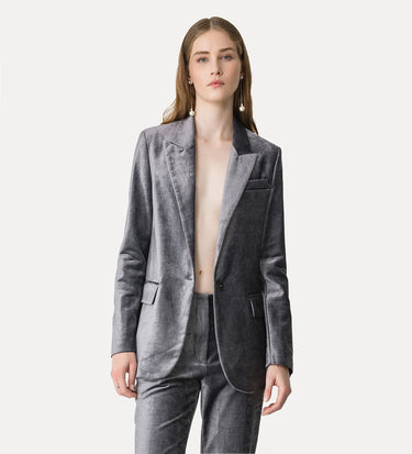 forte_forte Stone Velvet Jacket