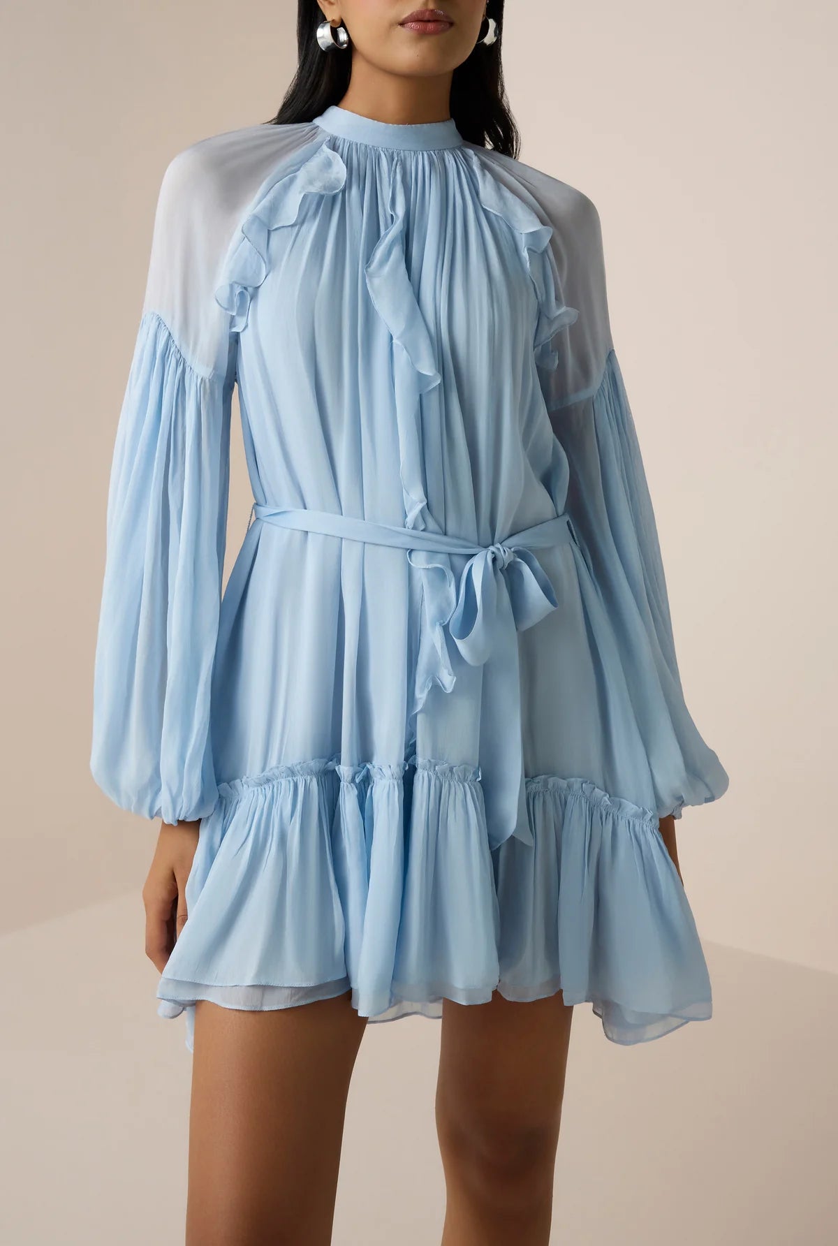 Celeste Ruffle Mini Dress