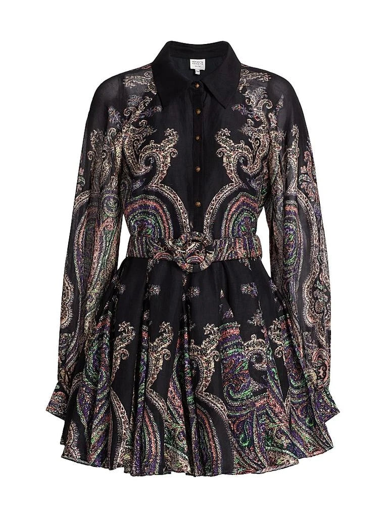 Short Dress With Buckle Belt