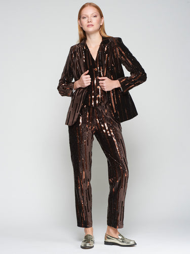 The Tiffany Velvet Sparkler Trouser