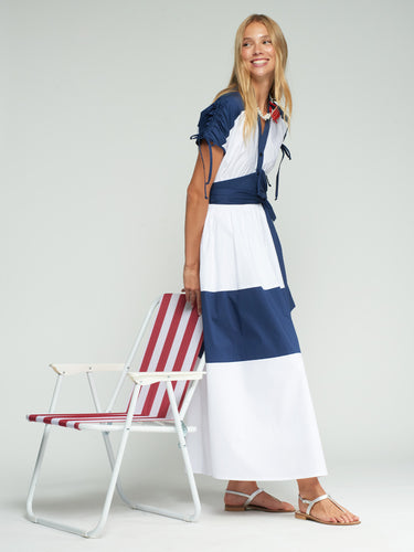 Vilagallo Azul Mar Dress