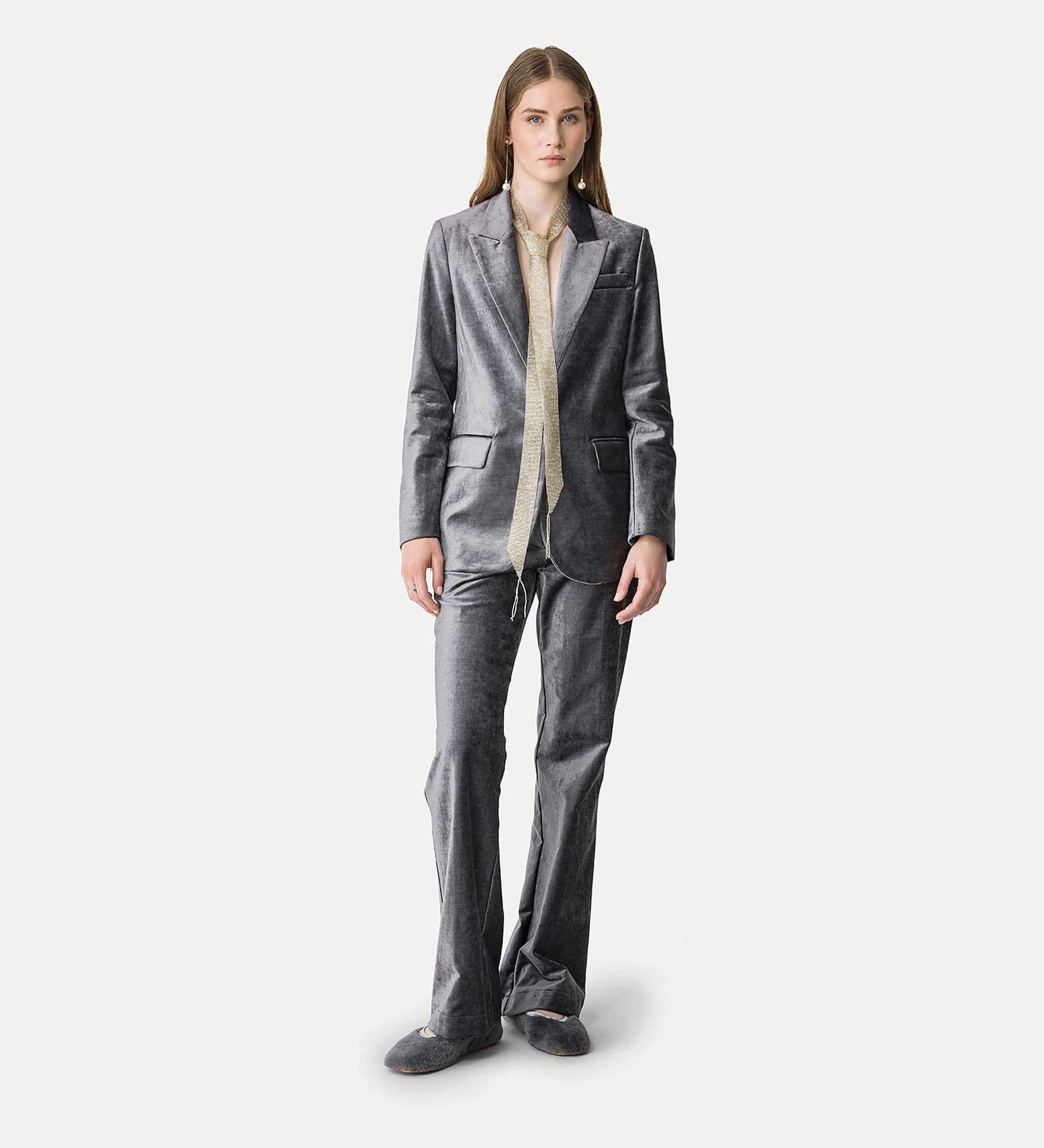 Stone Velvet Jacket