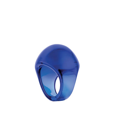 Cabochon Dark Blue Ring