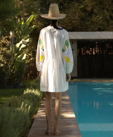 Beech White Sundress