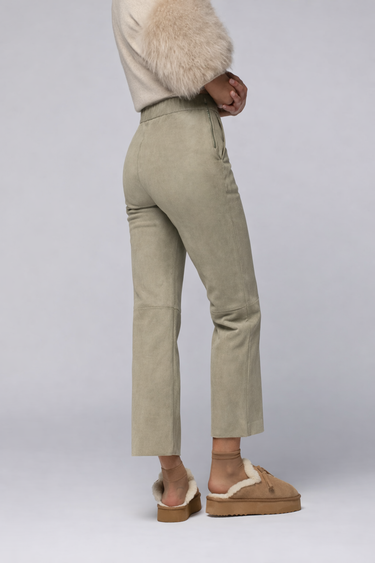 Max & Moi Babin Suede Trouser
