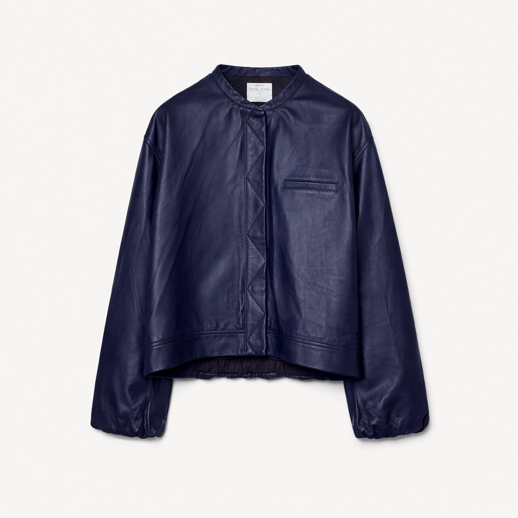 forte_forte nappa leather bomber jacket