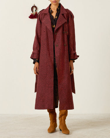Jasper Auburn Crocodile Jacket