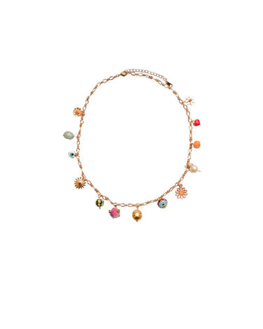 Grigri necklace with short chain
