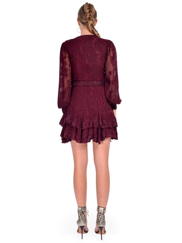 Short Burgundy Dress
