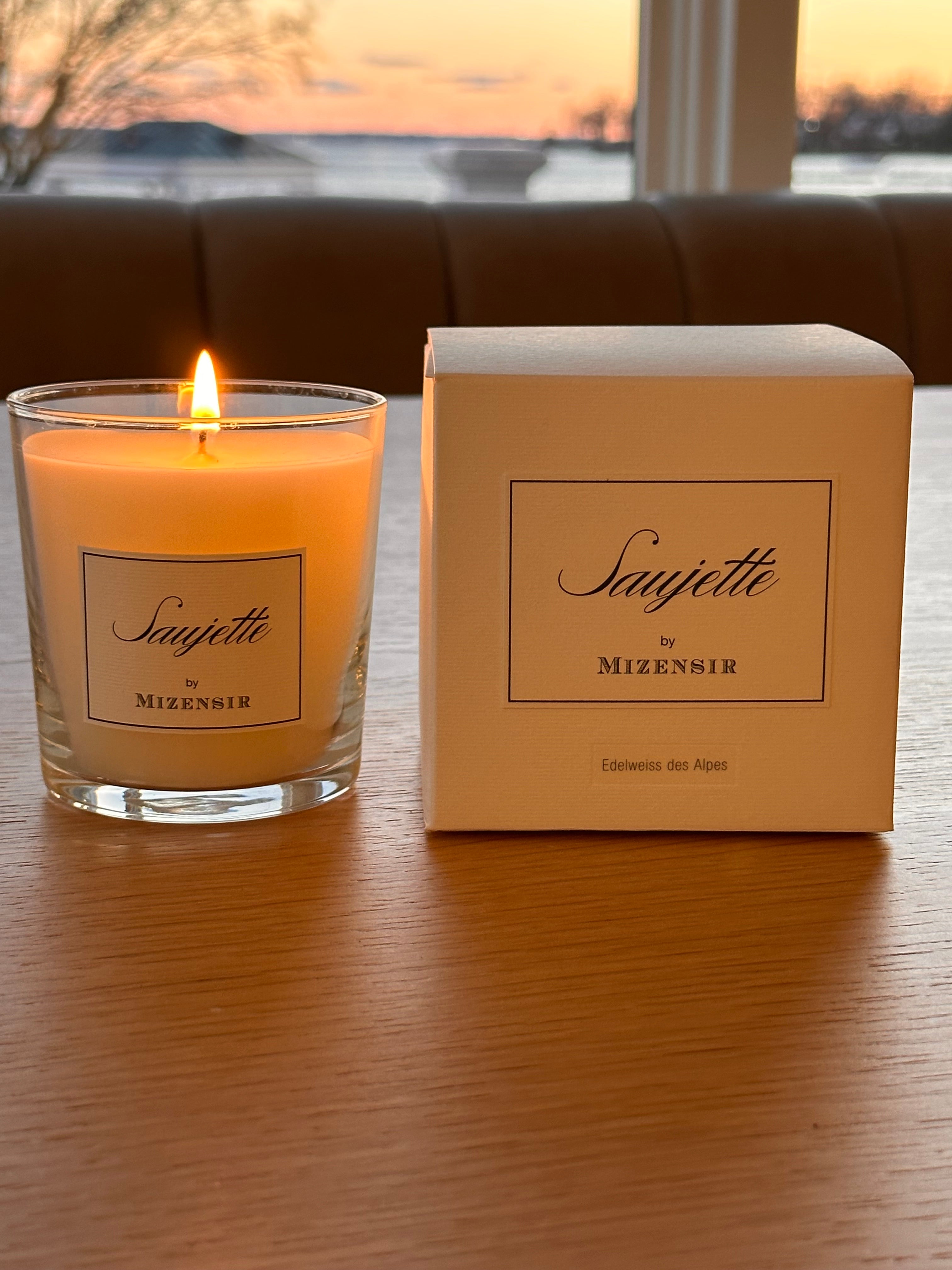 Edelweiss des Alpes Candle
