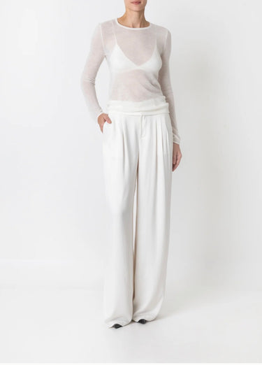 Sans Faff Alpaca Sheerline Top