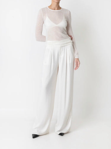 Sans Faff Alpaca Sheerline Top