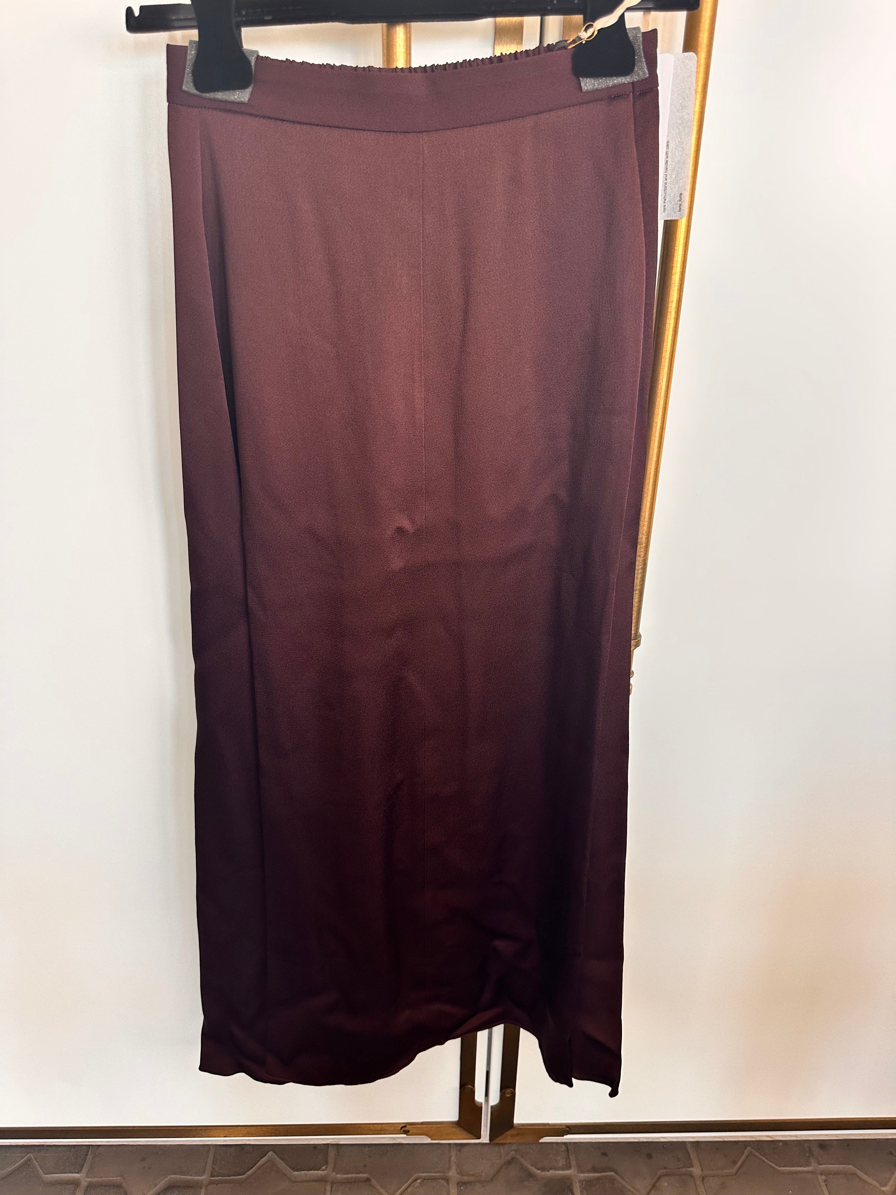 Satin Vin Skirt