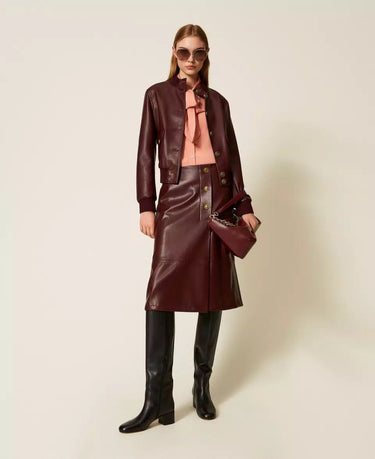 The Bordeaux Command Skirt