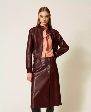 The Bordeaux Command Skirt
