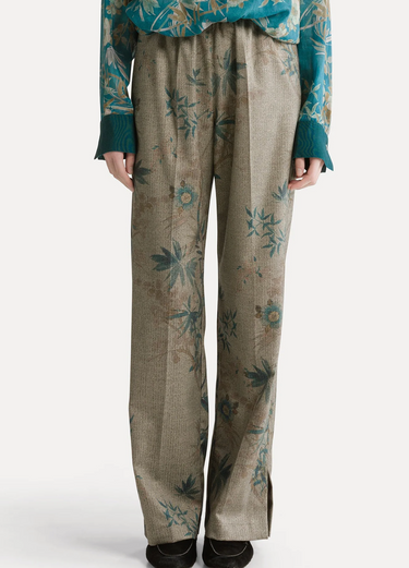 forte_forte Le Bamboo Secret Print Chevron Pant