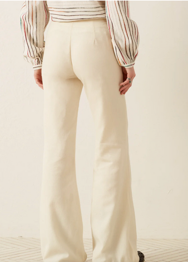 ALIX OF BOHEMIA Charlie Ivory Prism Pant
