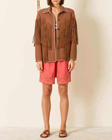 Jude Clove Fringe Jacket