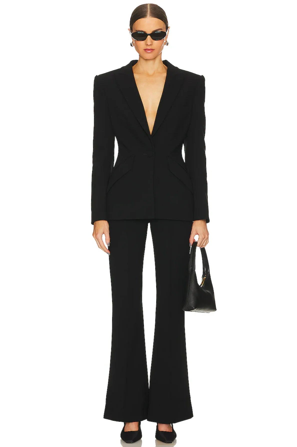 Lizzy Low-Rise Flared Trousers