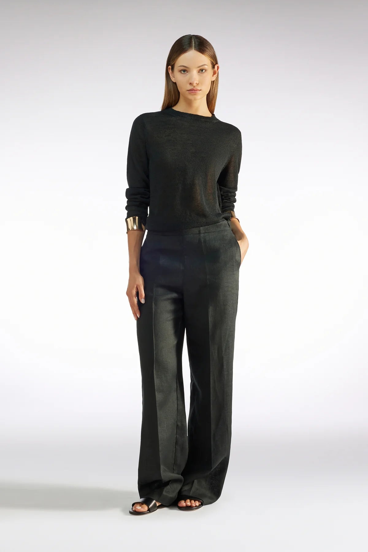 Linen Blend Sweater