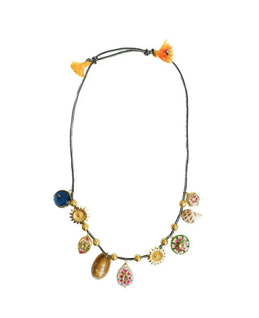 Gri Gri Sand Adjustable Necklace