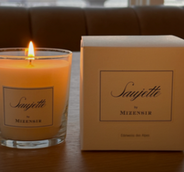 Edelweiss des Alpes Candle
