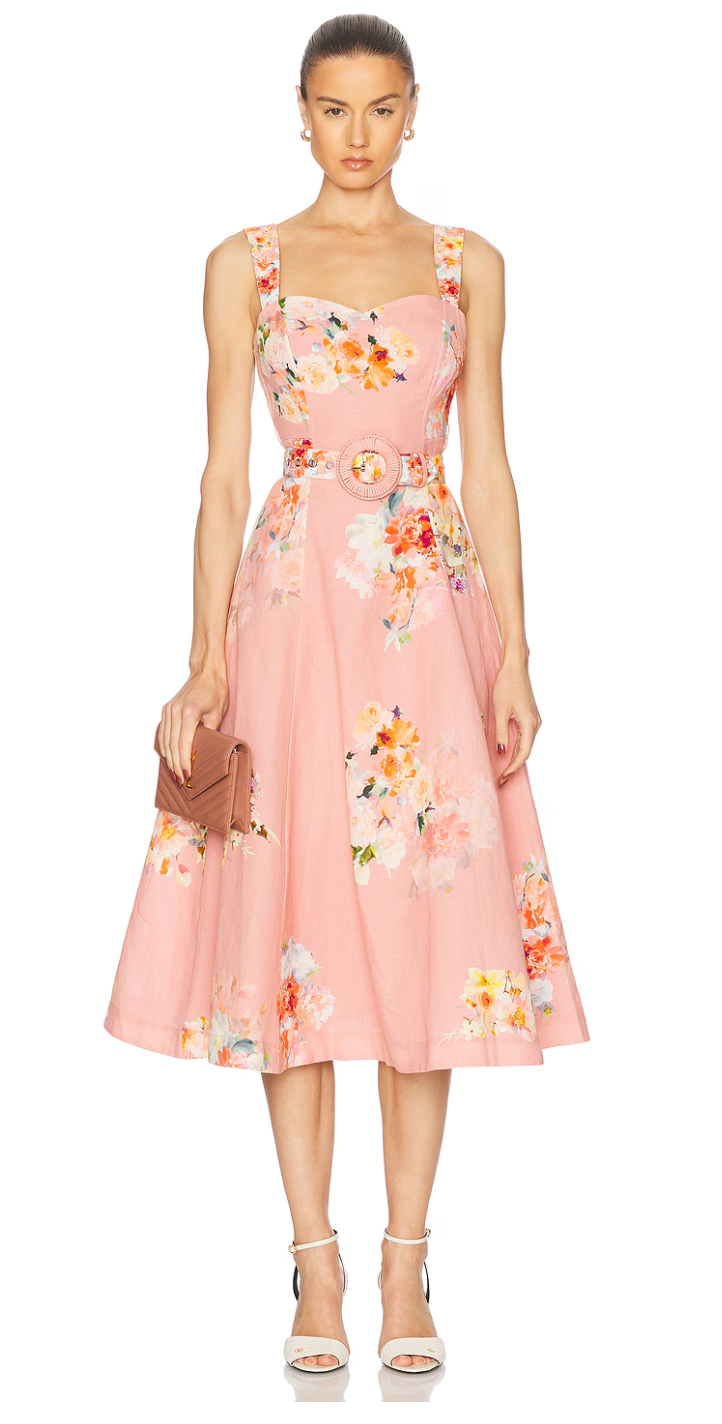 Saba Buckle Long Dress