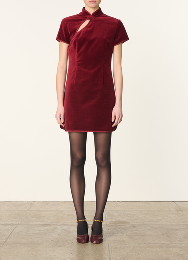 The Cerise Dress