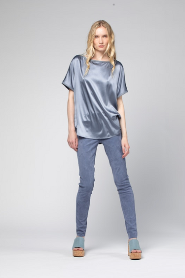 Max & Moi Perlegging in Suede