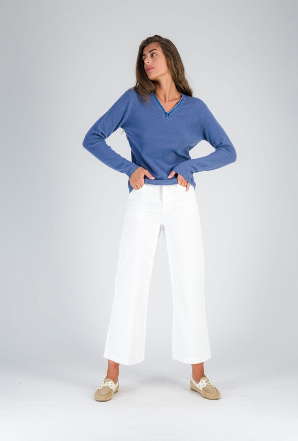 The Madeline Zip Knit