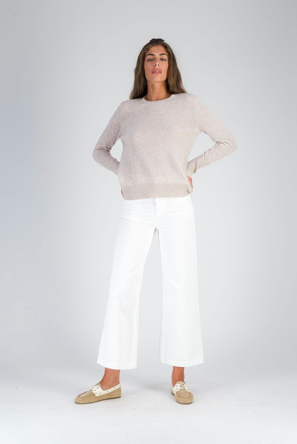 The Piata Classic Cashmere Crew