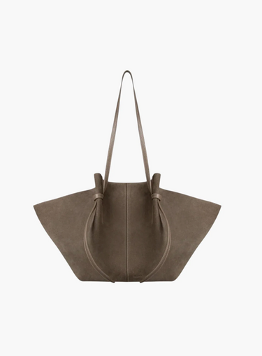 Yuzefi The Large Mochi Taupe Suede