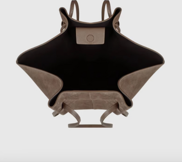 Yuzefi The Large Mochi Taupe Suede