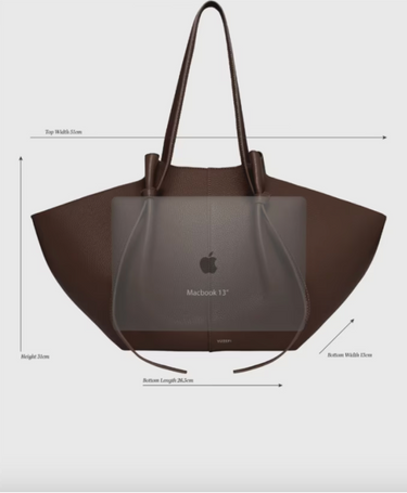 Yuzefi The Large Mochi Taupe Suede