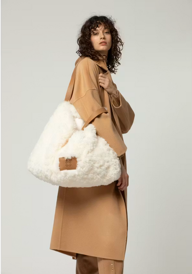 Sac en Forever et Cuir by Max & Moi – detail view