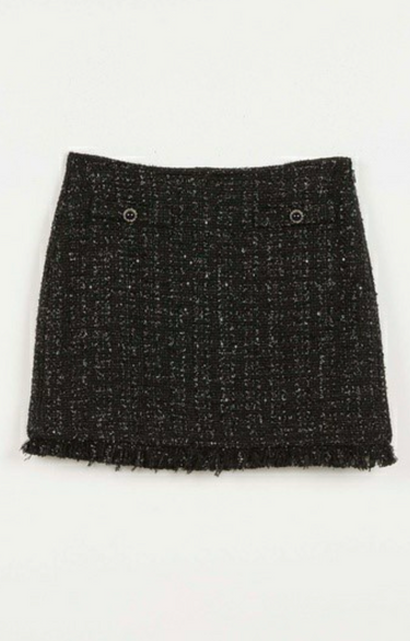 Winter Boucle Mini Skirt