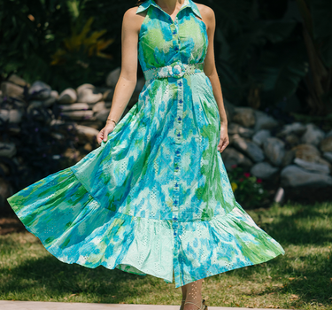 Long Dress With Belt