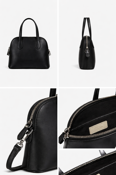 Liviana Conti Black Lucille Handbag