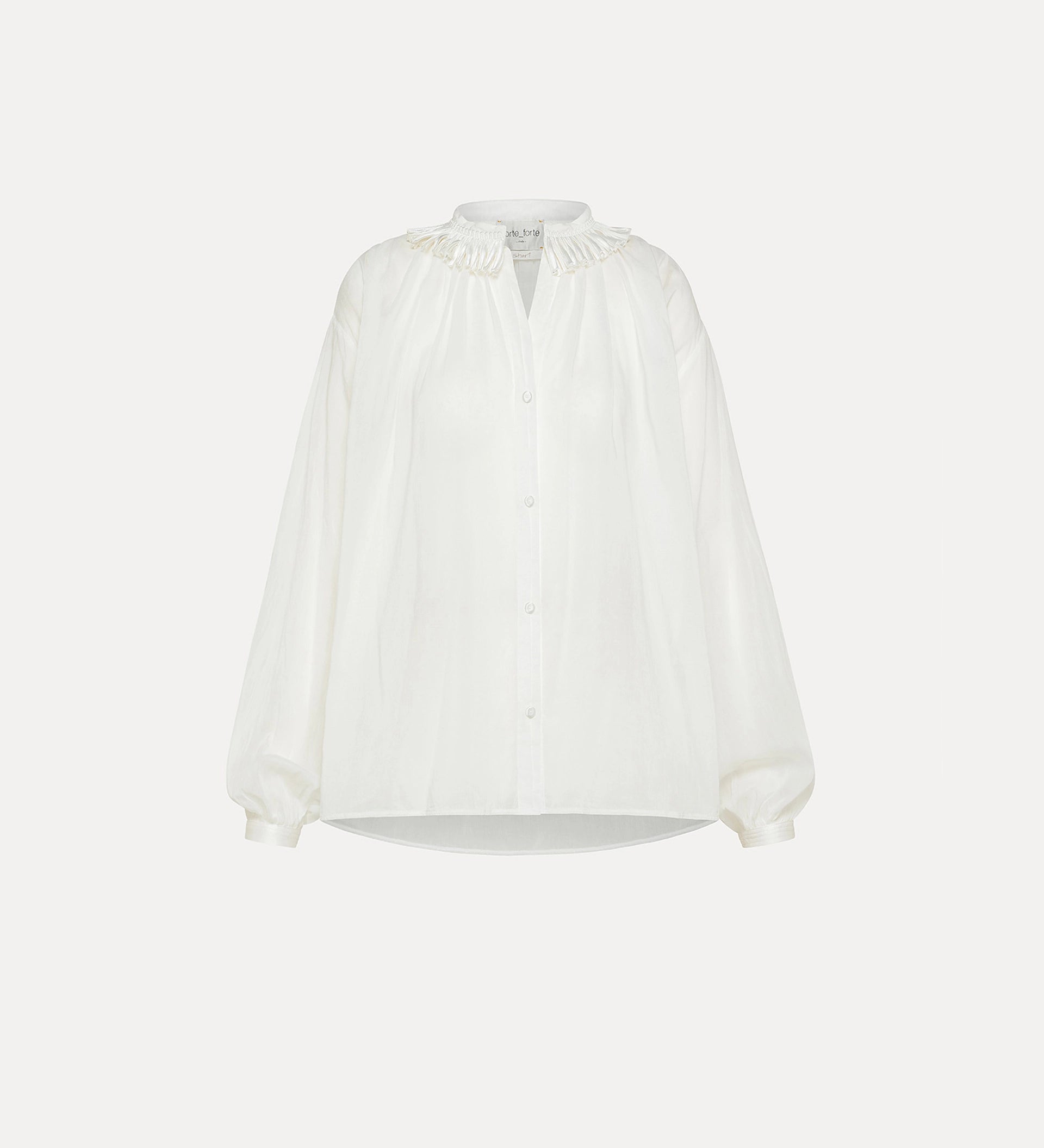 Fringed Voile Shirt
