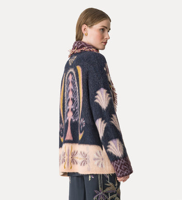 forte_forte Longline Cardigan in Baby Alpaca Wool
